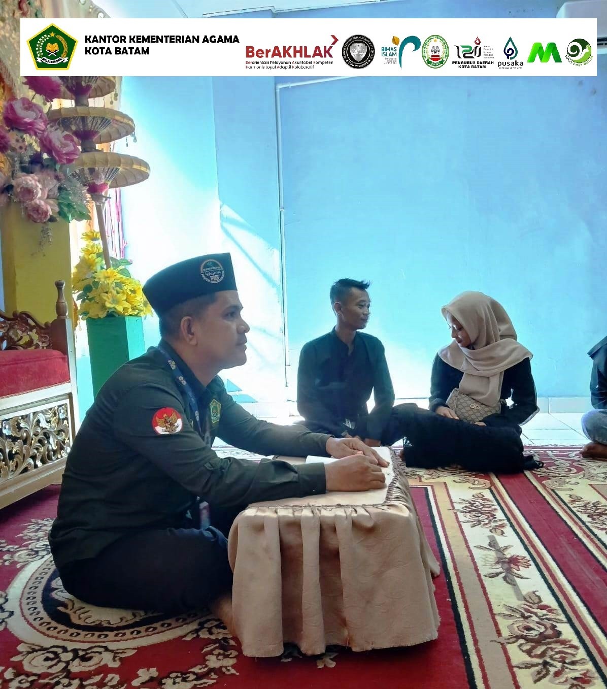 6 Pasang Calon Pengantin Ikuti Bimbingan Perkawinan di KUA Batu Ampar: Pahami 4 Fase Rumah Tangga