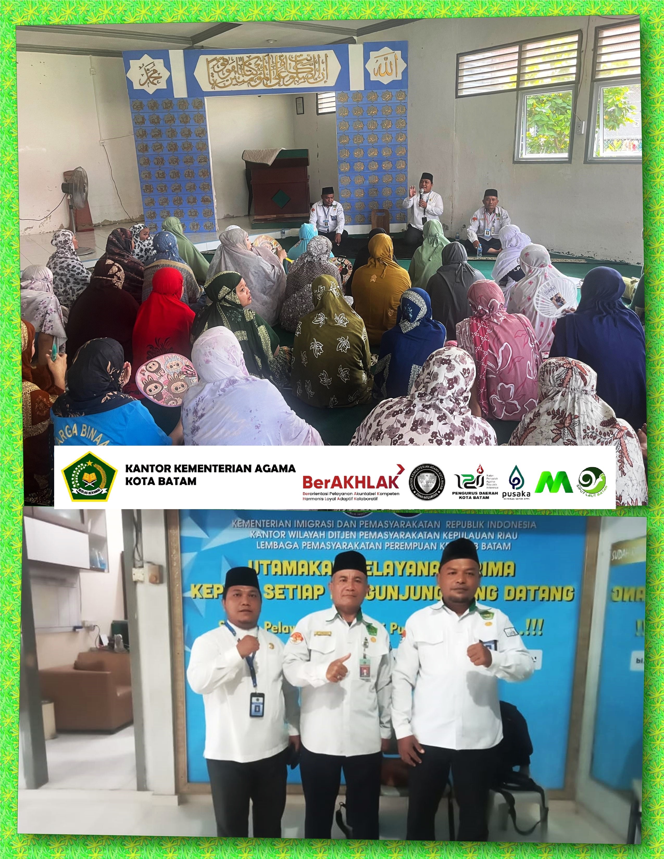 Semarak Bimluh Rutin LPP Kelas IIB Batam: Mantapkan Hijrah, Niat, dan Pemahaman Hukum Islam