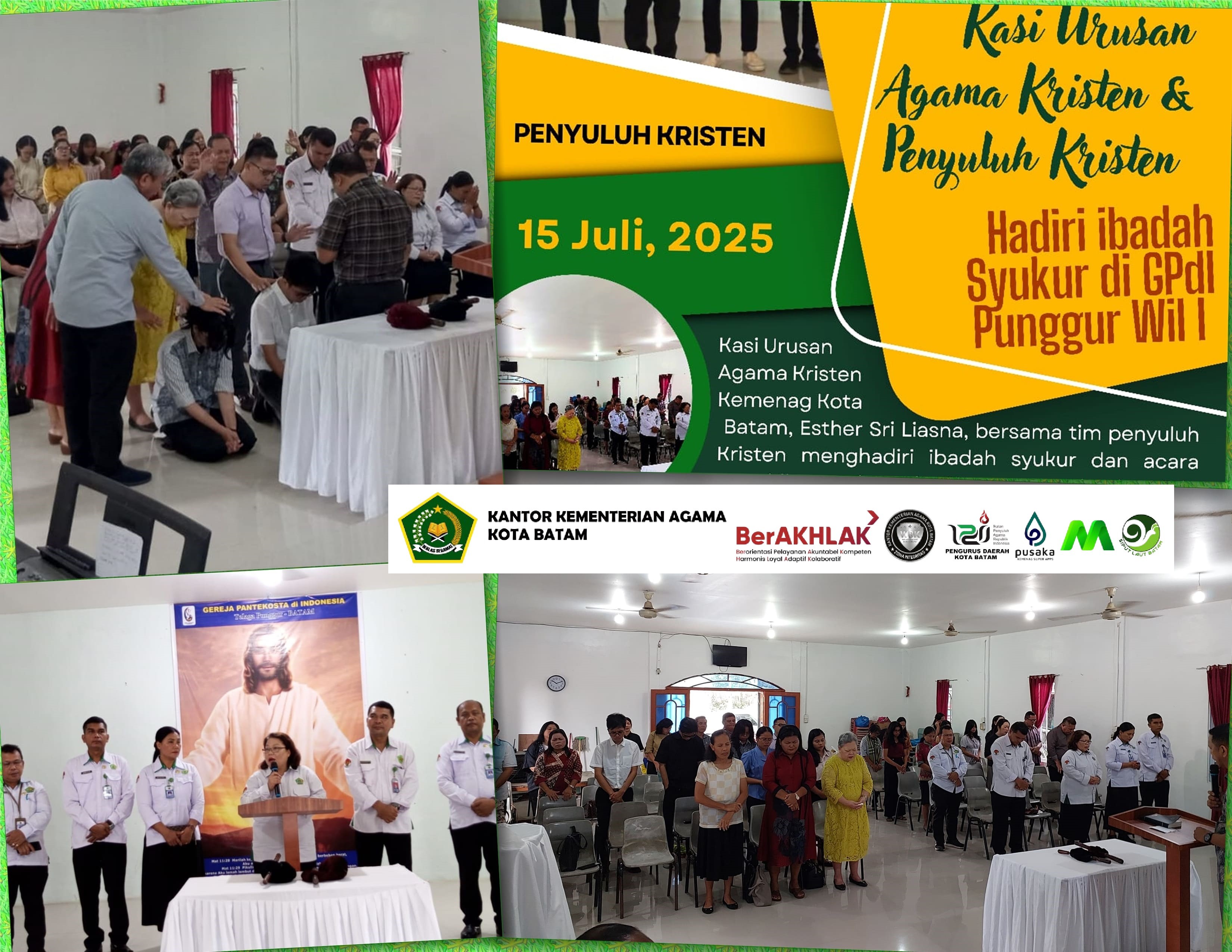 Sinergi Pemerintah dan Gereja: 