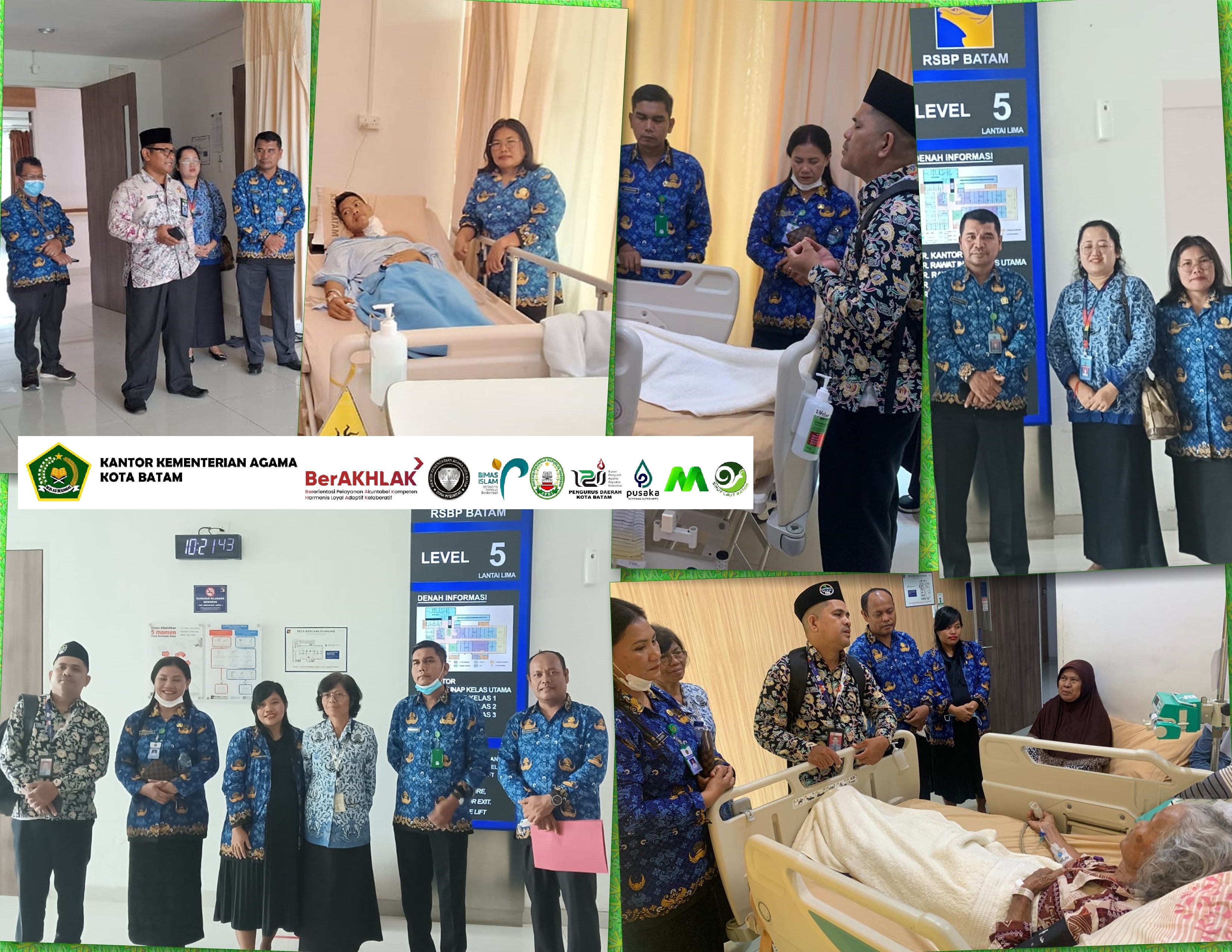 Penyuluh Lintas Agama Kantor Kemenag Batam Laksanakan Bimbingan Rohani Rutin di RSBP Batam