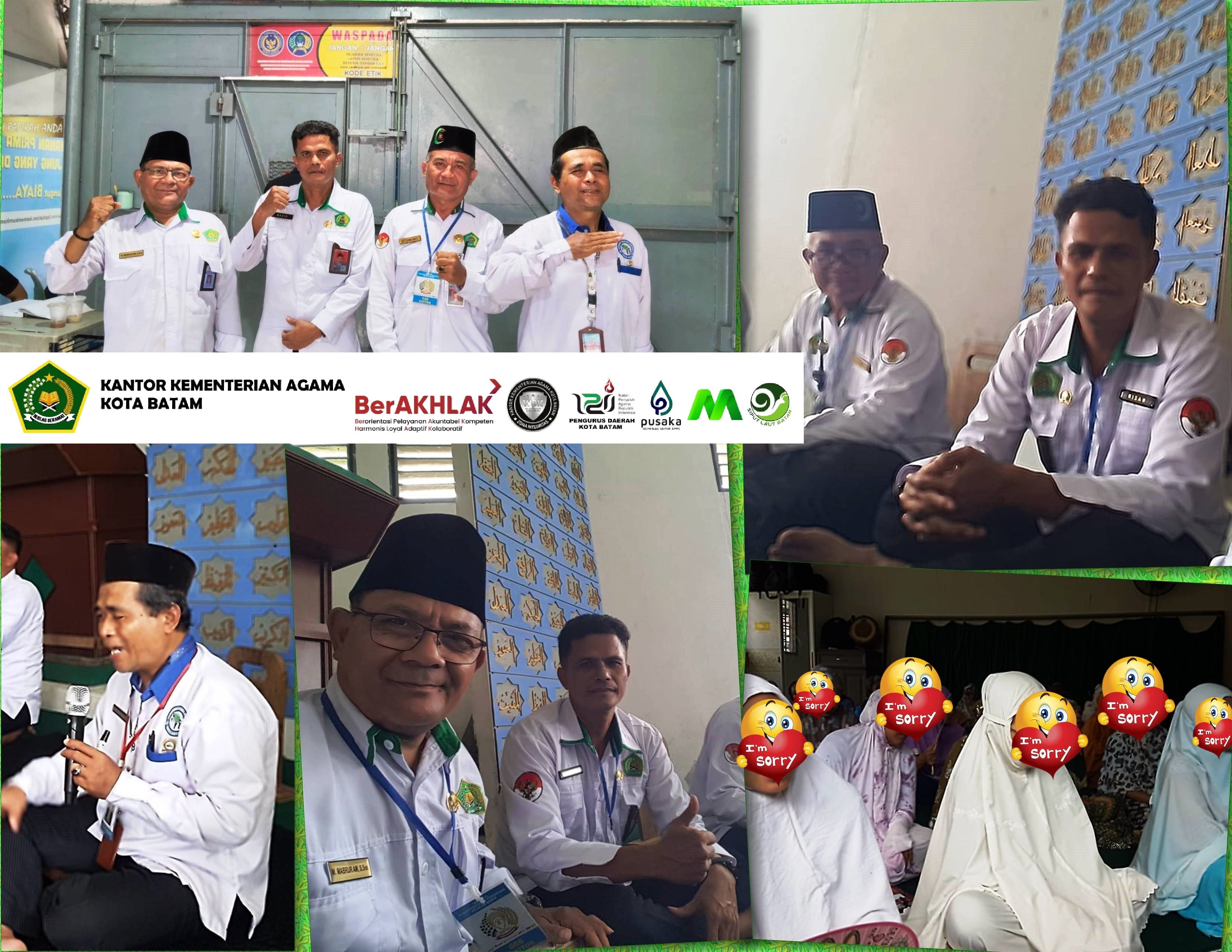 Bersyukur atas Nikmat Alloh SWT: Kegiatan Bimluh Rutin di Lapas Perempuan Batam Penuh Antusiasme