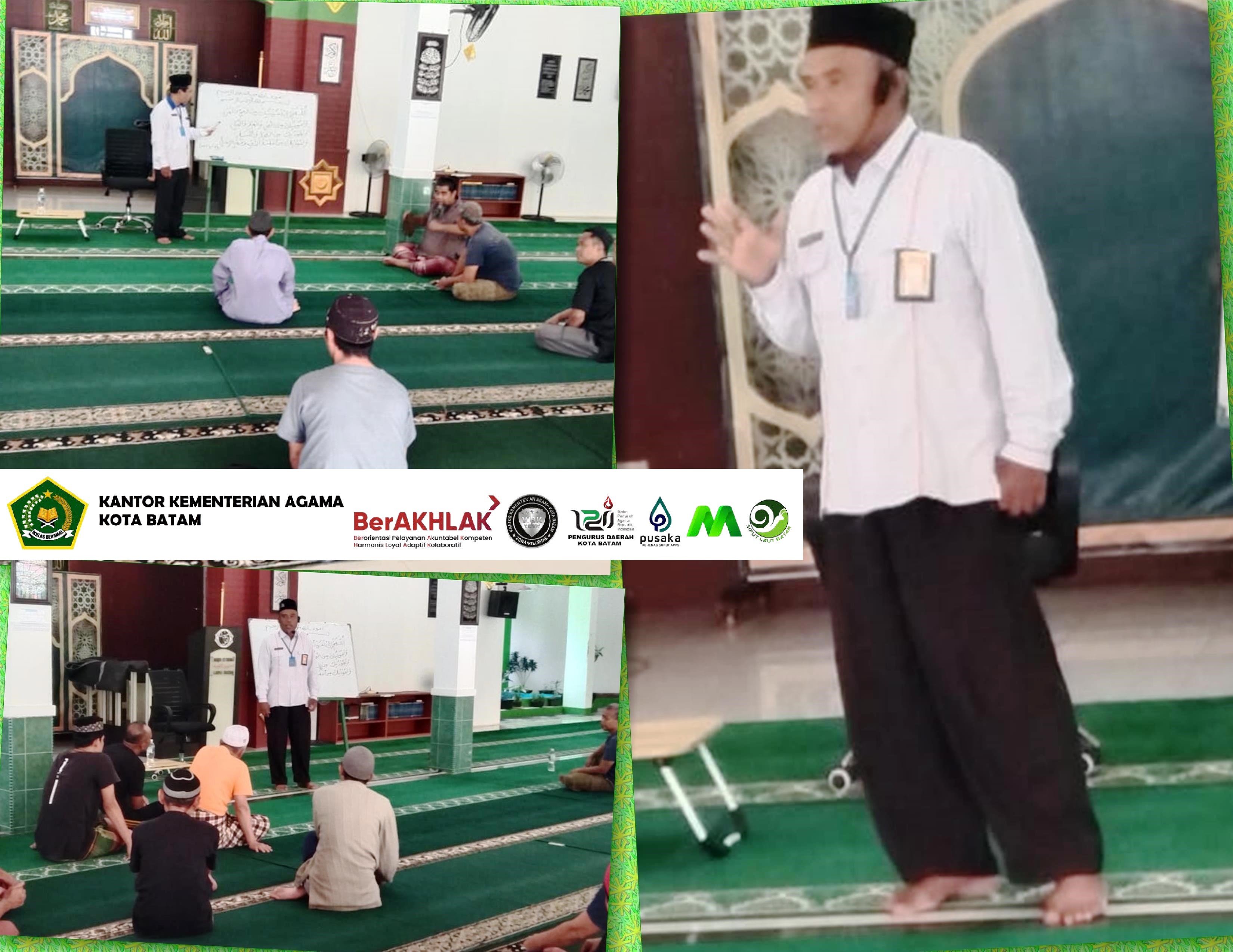 Bimbingan Rohani di Lapas Barelang: Tiga Kunci Kesabaran Bekali Warga Binaan